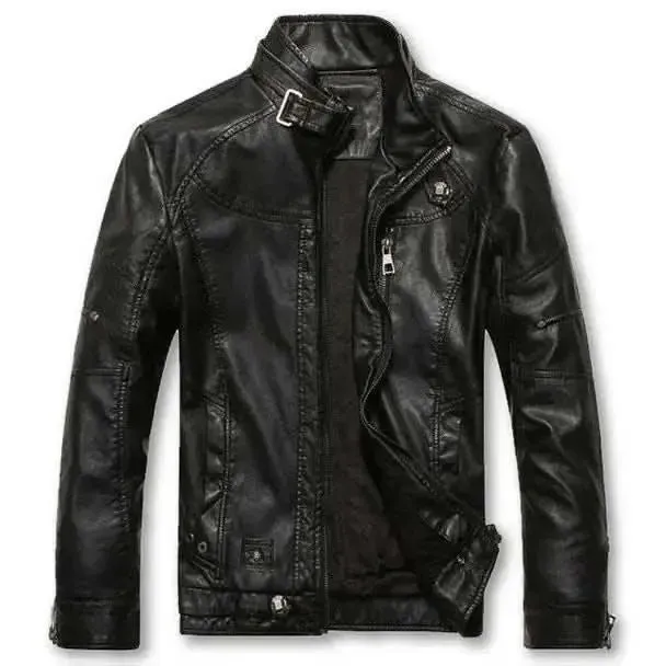 Sophisticated Lambskin Leather Jacket for the Modern Sophisticate