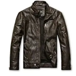 Sophisticated Lambskin Leather Jacket for the Modern Sophisticate