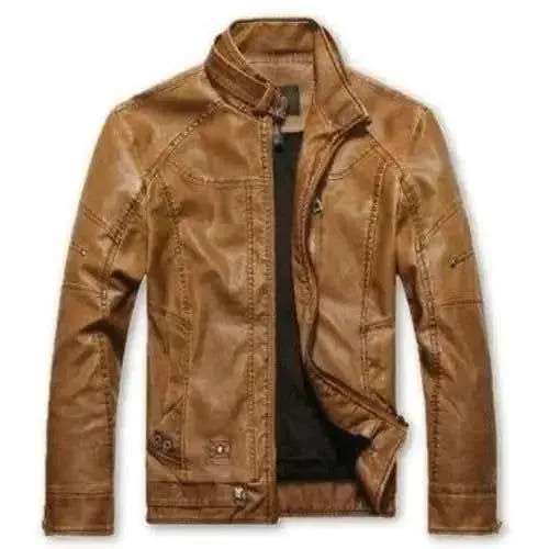 Sophisticated Lambskin Leather Jacket for the Modern Sophisticate