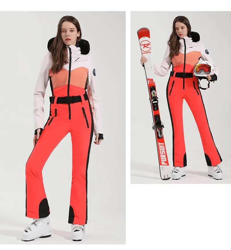 Stylish Snowboarding Suit with Thermal Insulation - SF2069