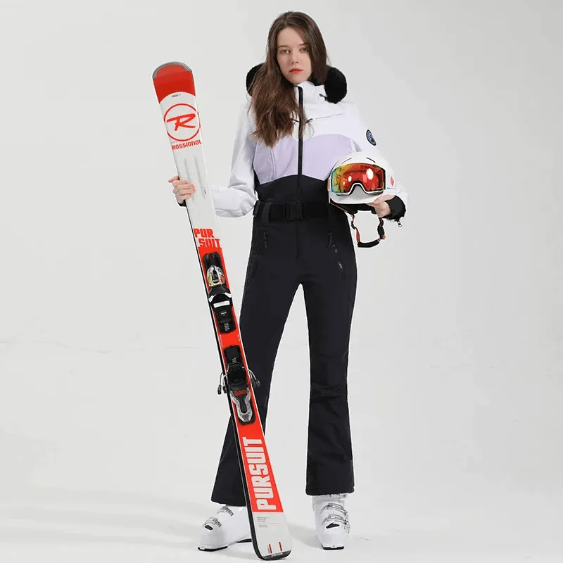 Stylish Snowboarding Suit with Thermal Insulation - SF2069