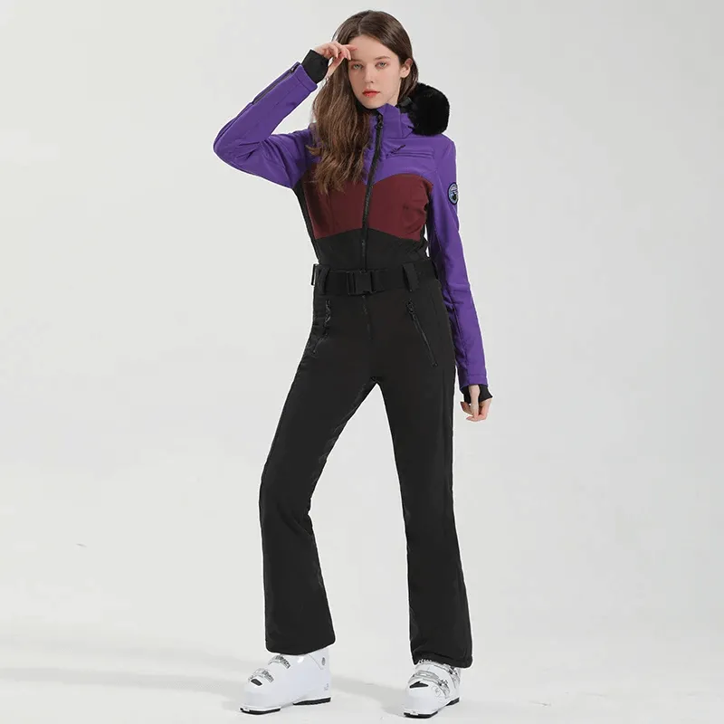 Stylish Snowboarding Suit with Thermal Insulation - SF2069