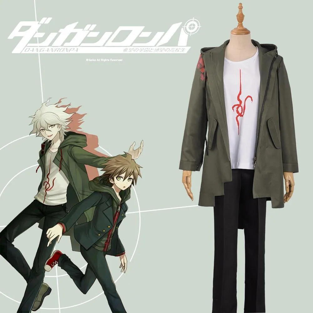 Super Danganronpa 2 Nagito Komaeda Cosplay Costume