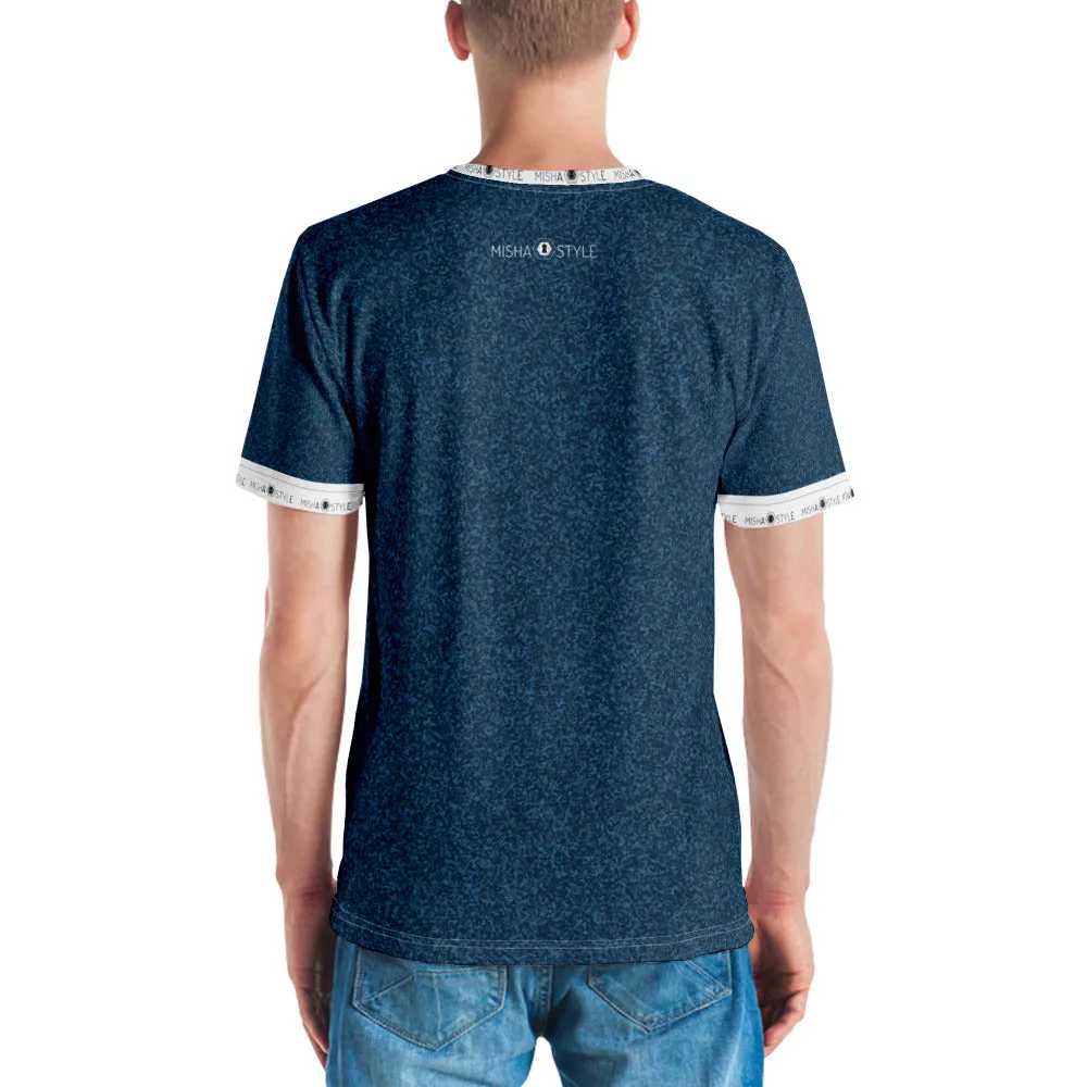 Unique Air Japanese Indigo Men T-Shirt