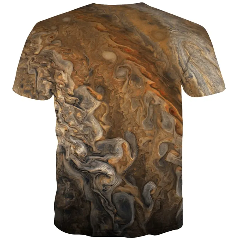 Universe T shirts Men Space T-shirts Graphic Abstract Shirt Print Psychedelic Tshirts Novelty