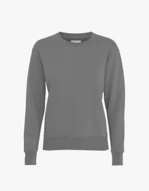 Women Classic Organic Crew - Storm Grey